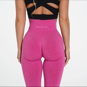 NVGTN - fuchsia seamless leggings